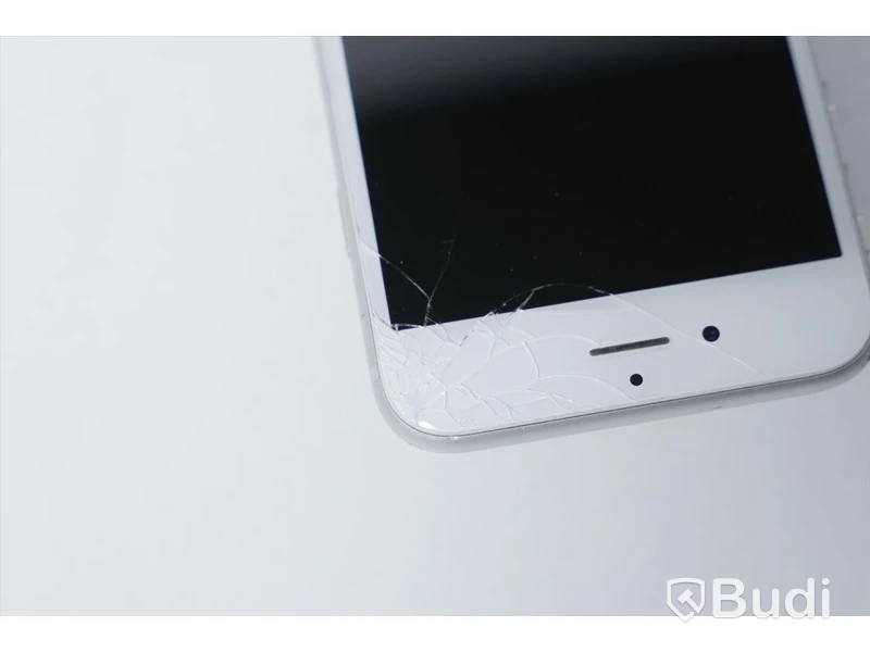 iPhone 6S 64GB - Batterihälsa: 96 procent, Skärmen har sprickor samt repor