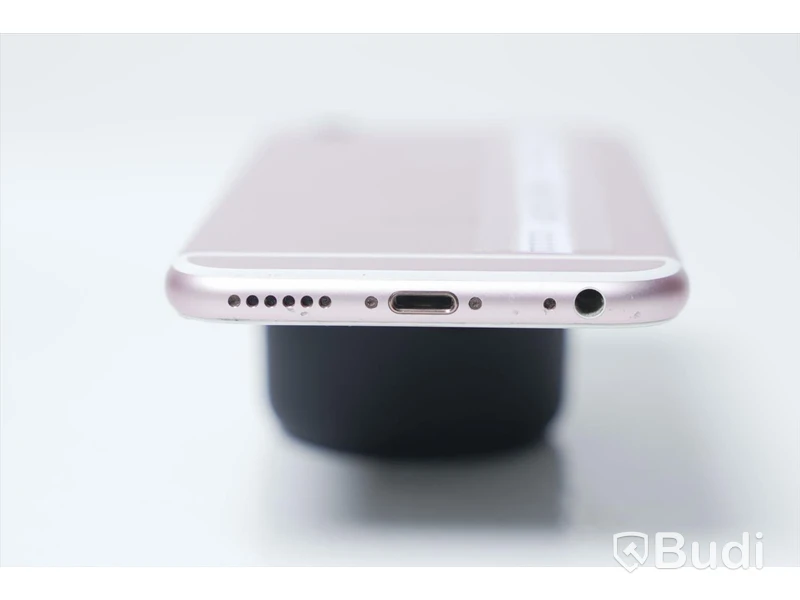 iPhone 6S 64GB - Batterihälsa: 79 procent, Skärmen har sprickor samt repor