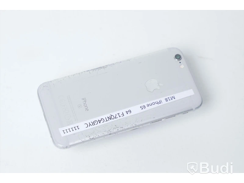 iPhone 6S 64GB - Batterihälsa: 73 procent, Skärmen har sprickor samt repor