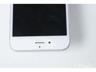 iPhone 6S 64GB - Batterihälsa: 73 procent, Skärmen har sprickor samt repor