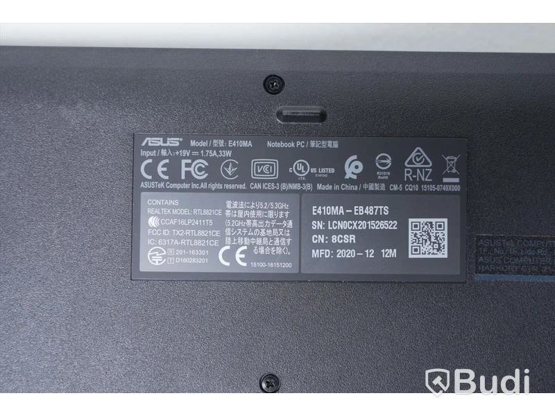 ASUS Notebook E410MA, laddare ingår ej