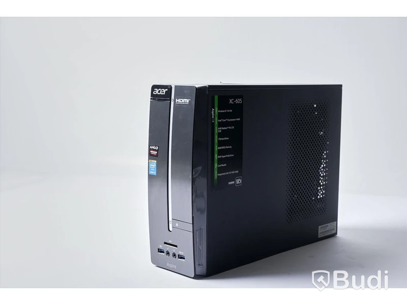 Dator - Acer Aspire XC-605, säljes med strömkabel, rensad, inget os