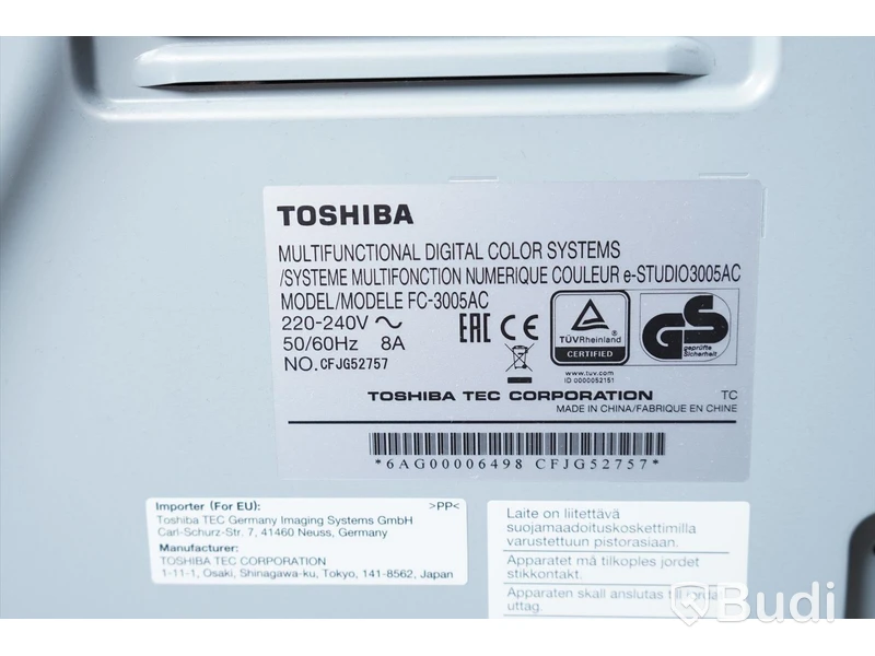 Skrivare Toshiba e-STUDIO3005AC