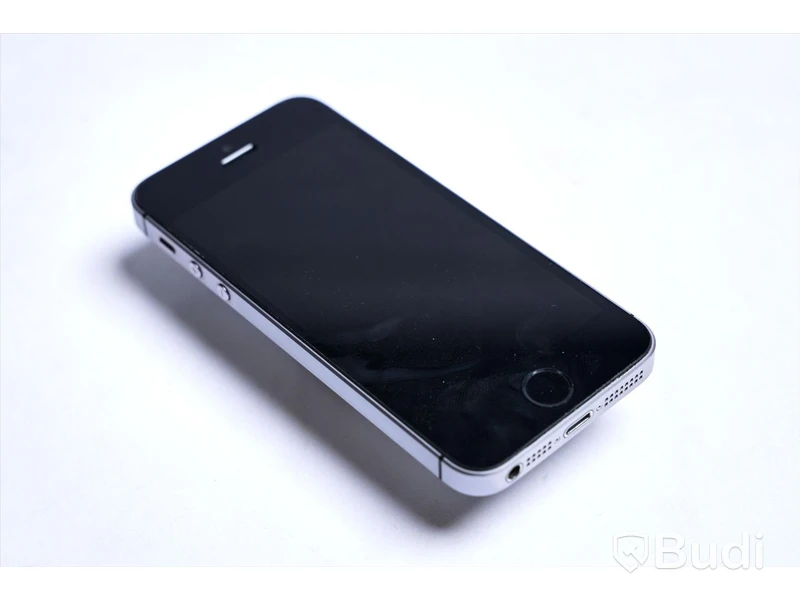 Mobil iPhone SE 64 GB, osäker batterihälsa. Saknar laddare.