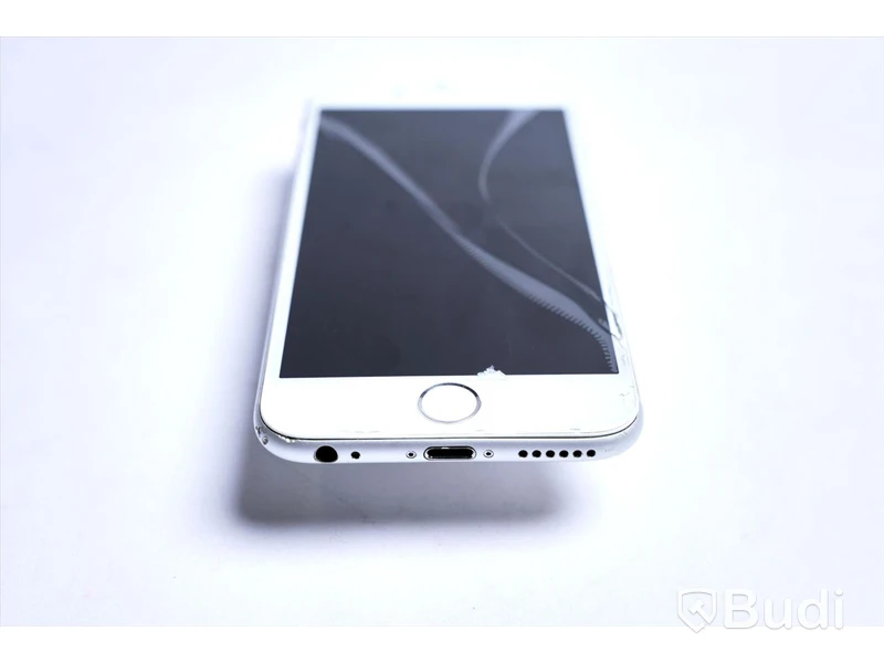 iPhone 6 - 64 GB, 51 procent batterihälsa. Saknar laddare. Sprucken skärm.