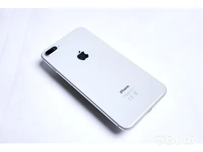 iPhone 8 Plus - 64 GB, 94 procent batterihälsa. Saknar laddare. Sprucken baksida.