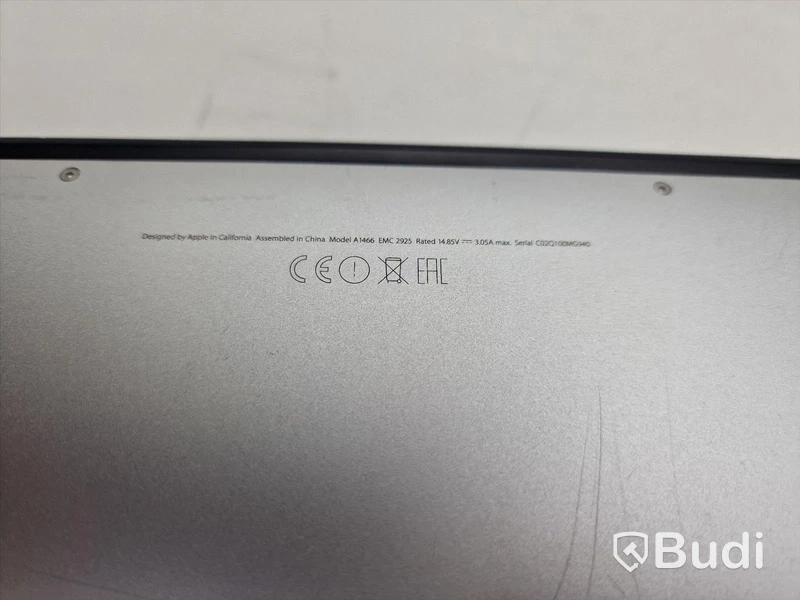 MacBook Air 13tum (2017) utan laddare