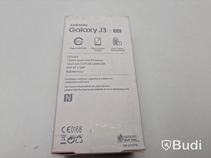 Samsung Galaxy J3 8GB i obruten förpackning