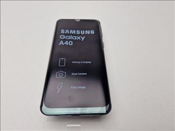 Samsung Galaxy A40 64GB med originalförpackning och laddare 
