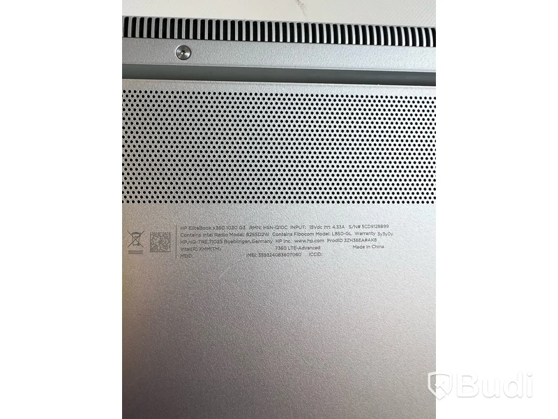 Dator HP EliteBook x360 1030 G3 inkl laddare. OBS! INGET OS.