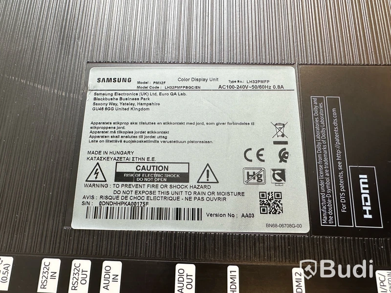 Datorskärm Samsung 32tum 1080p
