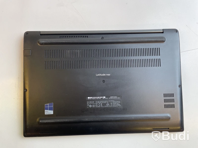 Dator Dell Latitude 7480 inkl laddare. OBS! Inget OS.