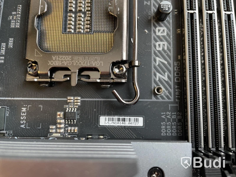 Gigabyte Aorus Z790 Master Moderkort.