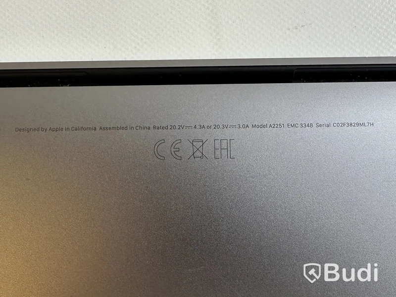 Dator Apple Macbook Pro 13 tum (2020)