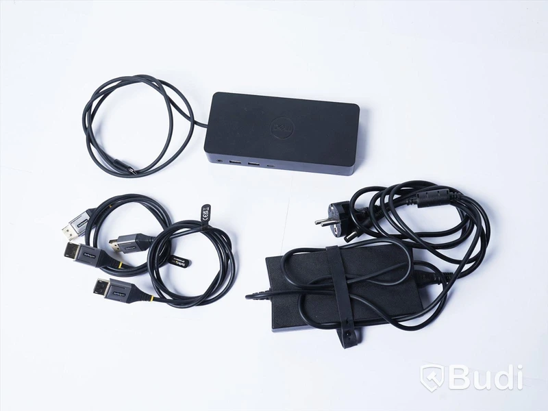 Dockningsstation och HDMI-kablar - Dell D6000 Universal Dock.