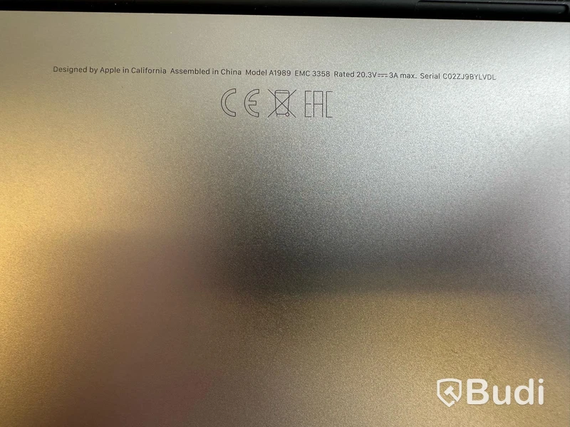 Dator Apple Macbook Pro 13tum (2019).