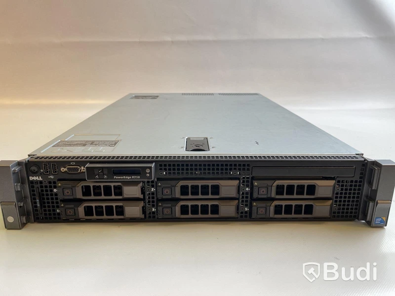 Server Dell PowerEdge R710. OBS! Ingen lagring.