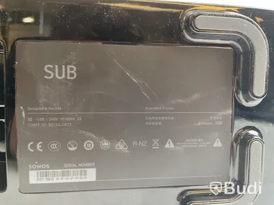 Högtalare Sonos Playbar och Sonos Subwoofer Gen 2.