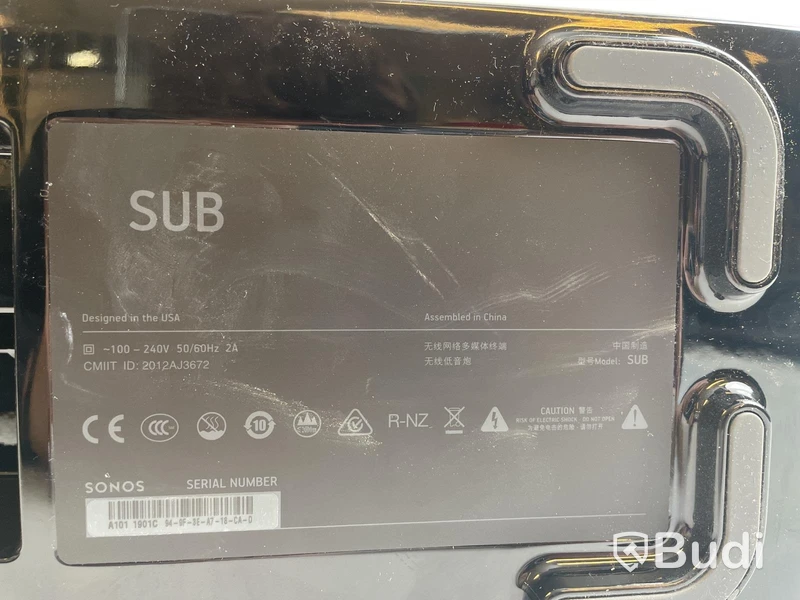 Högtalare Sonos Playbar och Sonos Subwoofer Gen 2.