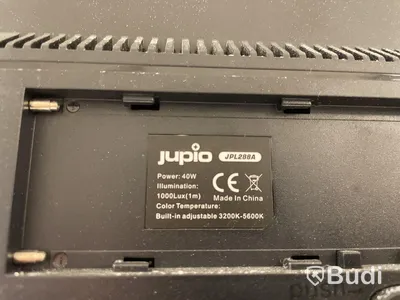 2 st. Jupio JPL288A lampor. Obs! Utan tillbehör.