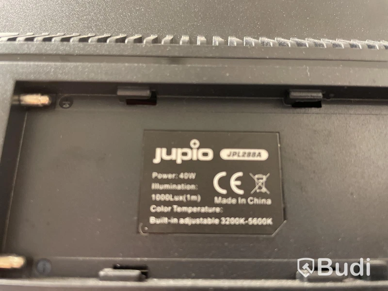 2 st. Jupio JPL288A lampor. Obs! Utan tillbehör.