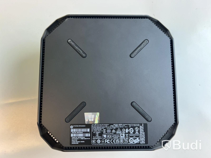 Dator HP Z2 Mini G5 Workstation inkl. laddare. OBS! Inget OS.