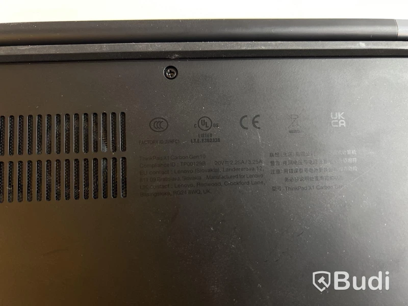 Dator Lenovo ThinkPad X1 Carbon inkl. laddare.