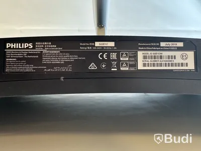 Datorskärm Philips 322E1C/00 inkl. strömkabel.