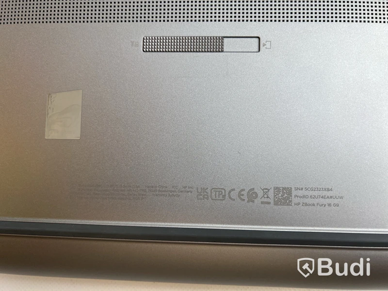 Dator HP ZBook Fury 16 G9. inkl. strömkabel och en HP dock