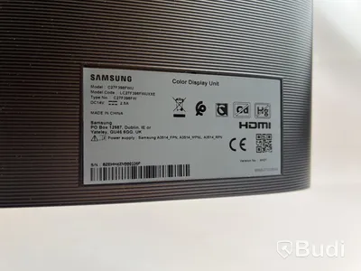 Välvd datorskärm Samsung C27F398