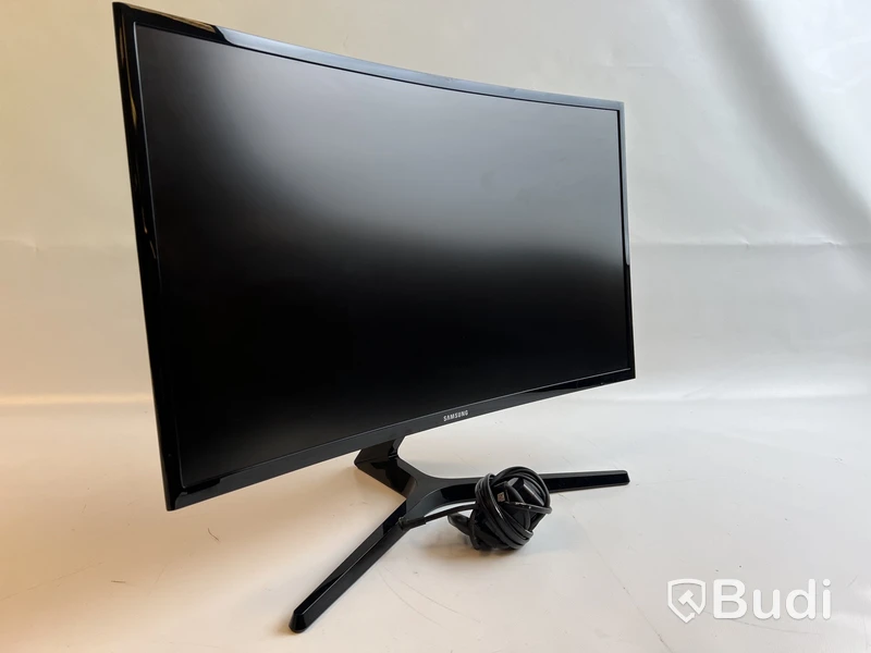 Välvd datorskärm Samsung C27F398 OBS! Repad skärm.