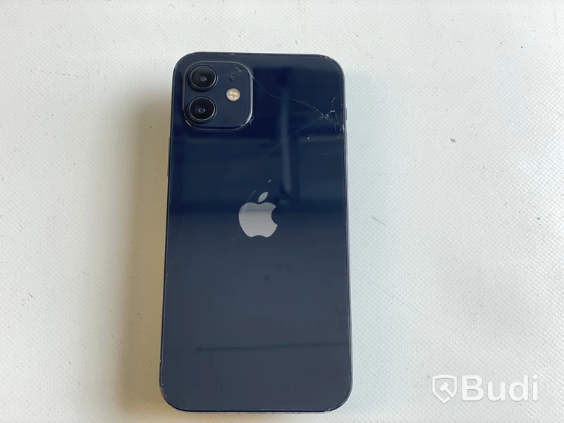 Mobil Apple iPhone 12 64GB. OBS! Sprucken/repad skärm.