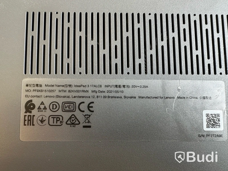 Dator Lenovo IdeaPad 3 16tum. OBS! Inget OS.