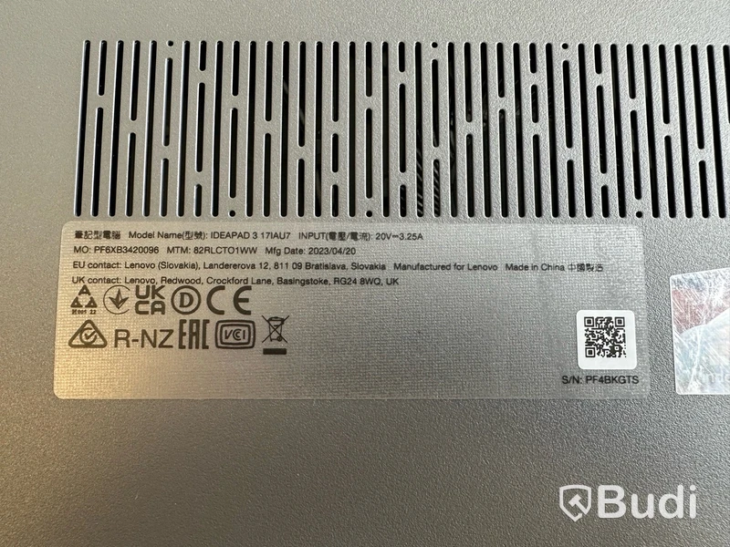 Dator Lenovo IdeaPad 3 16tum. OBS! Inget OS.