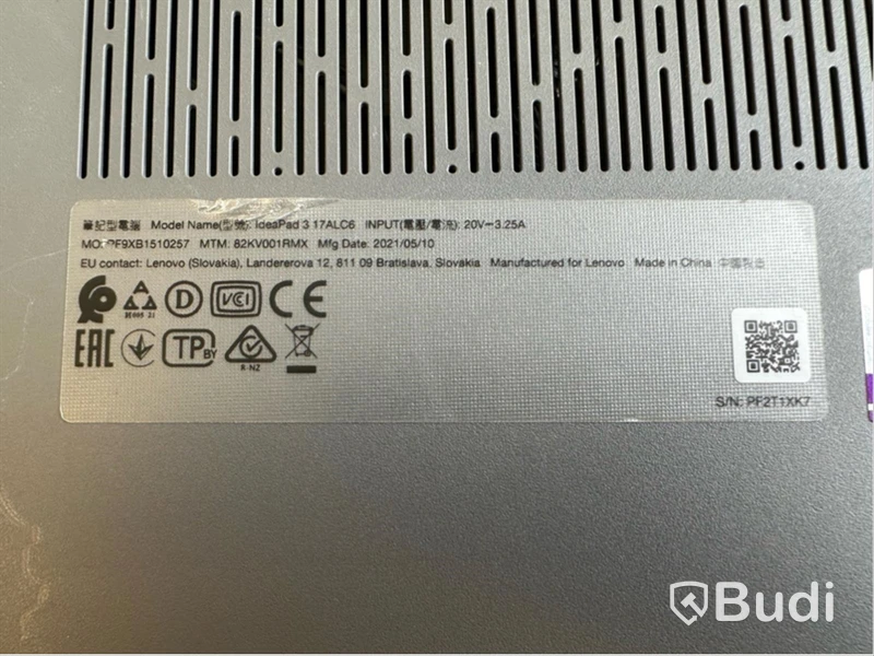 Dator Lenovo IdeaPad 3 16tum. OBS! Inget OS.