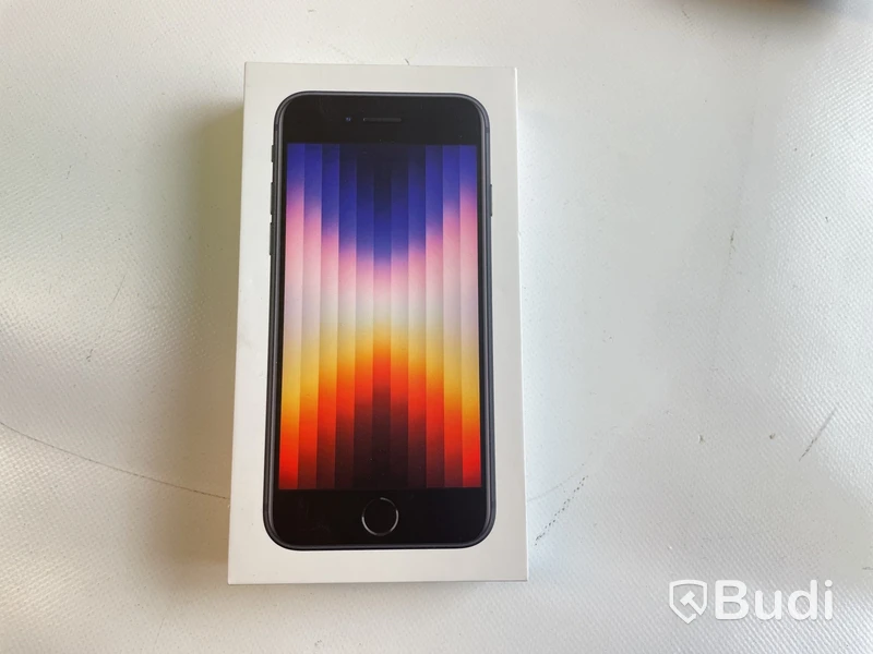 Mobil iPhone SE 3rd gen 64GB. Med originalförpackning.