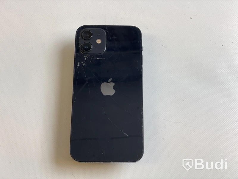 Mobil Apple iPhone 12 64GB. OBS! Sprucken baksida.