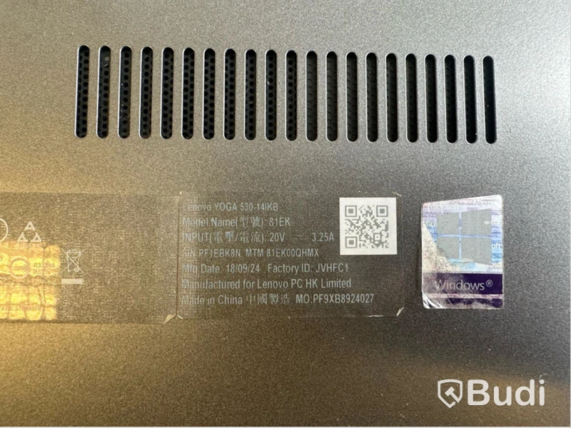 Dator Lenovo Yoga 14tum. OBS! Laddare medföljer ej.