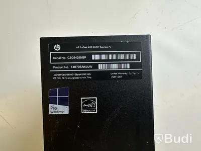 Dator HP ProDesk 400 G3 SFF. OBS! Inget OS.