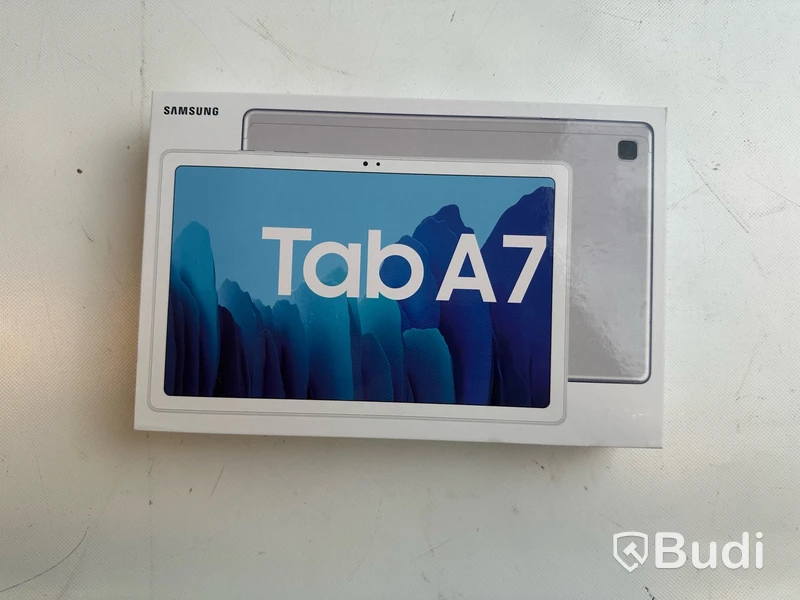 Surfplatta Samsung Galaxy Tab A7 inkl. laddare och micro SD 32 GB