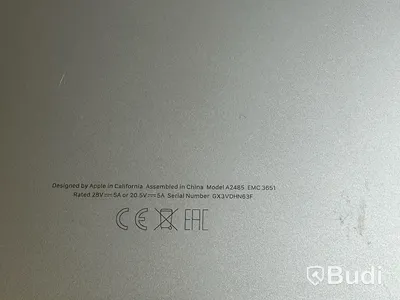 Dator Apple MacBook Pro M1 16 tum (2021) inkl. laddare.