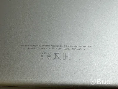 Dator Apple MacBook Pro M1 16 tum (2021) inkl. laddare.
