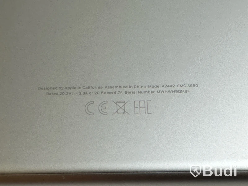 Dator Apple MacBook Pro M1 14 tum (2021) inkl. laddare.