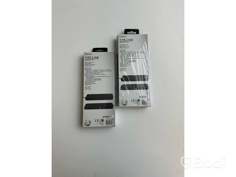 2 st. Type C Hub Multi-adapter 10-in-1