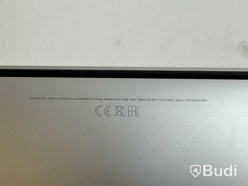 Dator Apple MacBook Pro 16 tum (2019).