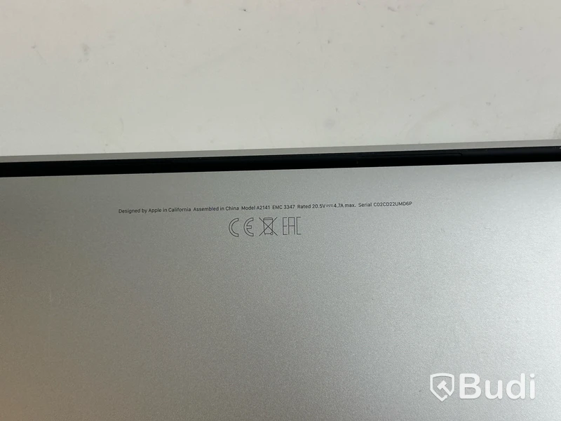 Dator Apple MacBook Pro 16 tum (2019).