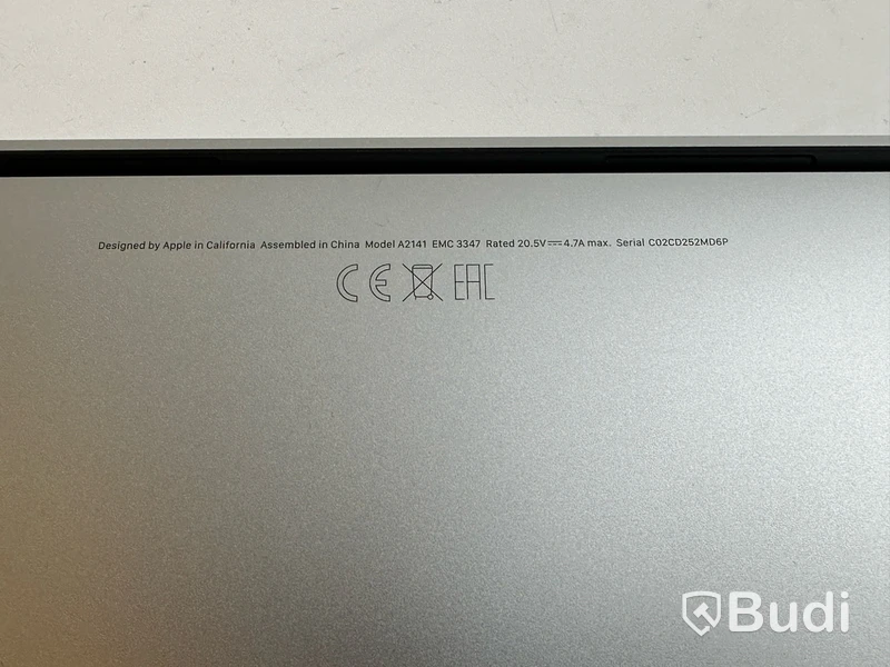 Dator Apple MacBook Pro 16 tum (2019).