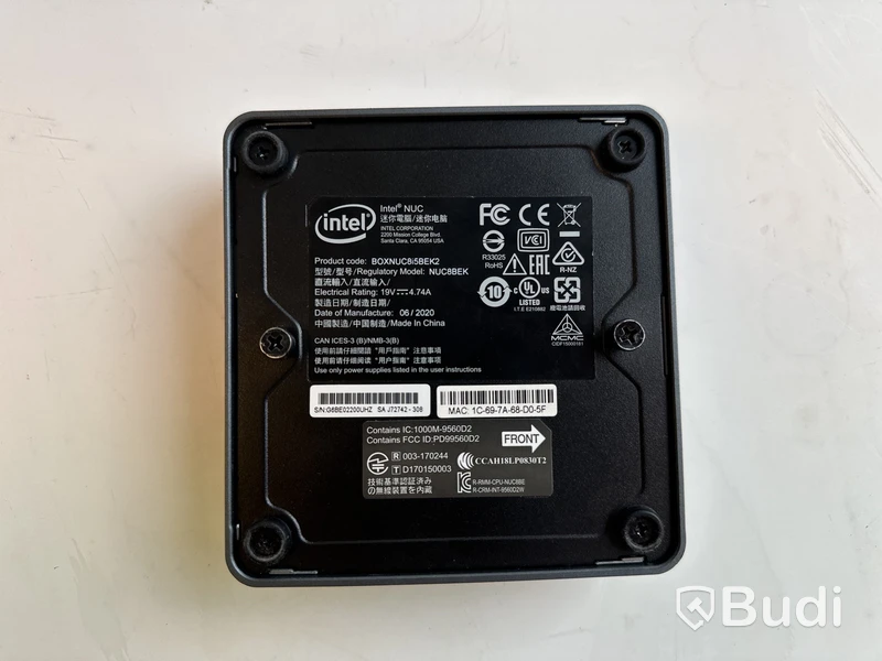 Dator Intel NUC-NUC8BEK. OBS! Inget OS.