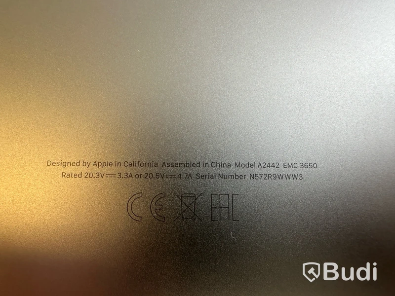 Dator Apple MacBook Pro 14 tum (2021) inkl. laddare.