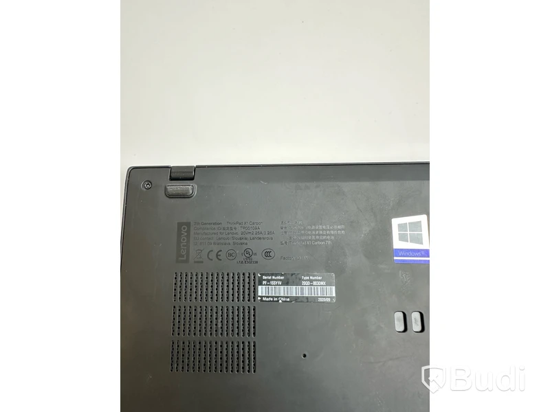 Dator Lenovo ThinkPad X1 Carbon 7th Gen (2020). OBS! Inget OS.